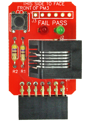 Microchip - AC164111 - Adapter PM3 ICSP to RJ11, AC164111, Microchip