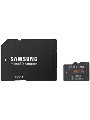 Samsung - MB-MP8GBA/EU - microSDHC Card Plus 8 GB, MB-MP8GBA/EU, Samsung