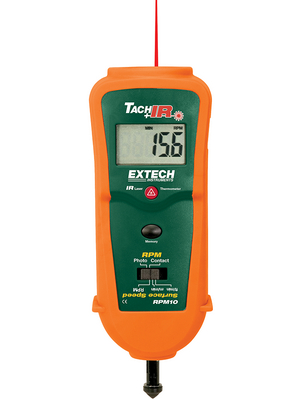 Extech Instruments - RPM10 - Tachometer IR-Thermometer 10...99999 rpm 0.1 rpm 0.05%, RPM10, Extech Instruments