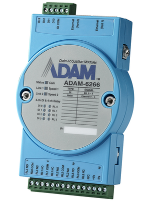 Advantech - ADAM-6266-AE - 4-ch Relay Out 4-ch DI Module 4 4, ADAM-6266-AE, Advantech