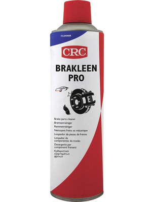 CRC - BRAKLEEN PRO 500M2 - Brake parts cleaner Spray 500 ml, BRAKLEEN PRO 500M2, CRC