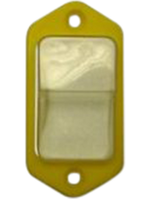 Apem - AAE003-251/Z037 - Sealing frame with cover IP65 yellow, AAE003-251/Z037, Apem