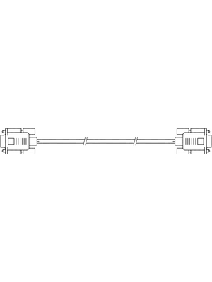 Beijer - CAB104/3m - Connection Cable, CAB104/3m, Beijer