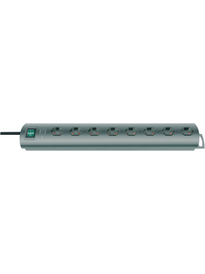Brennenstuhl - 1153392128 - Outlet strip, 1 Switch, 8xType 13, 2 m, Type 12, 1153392128, Brennenstuhl
