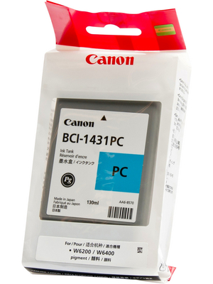 Canon Inc - BCI-1431PC - Pigment ink BCI-1431PC photo cyan, BCI-1431PC, Canon Inc