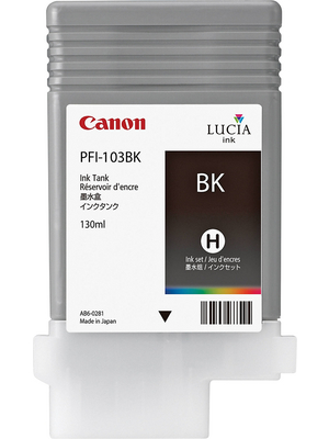 Canon Inc - PFI-103BK - Ink PFI-103BK photo black, PFI-103BK, Canon Inc