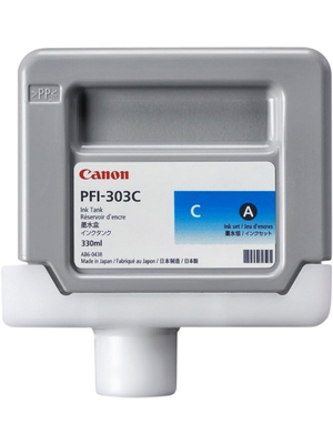 Canon Inc - PFI-303C - Ink PFI-303C Cyan, PFI-303C, Canon Inc
