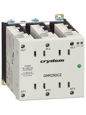 Crydom - GNR25DCZ - Solid state relay, three phase 4...32 VDC, GNR25DCZ, Crydom