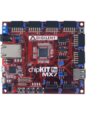 Digilent - 410-296 CHIPKIT PRO MX7 - chipKIT? Pro MX7 Board USB / USB OTG / Ethernet (LAN) / SPI / UART / CAN / I2C / PWM PIC32MX795F512L, 410-296 CHIPKIT PRO MX7, Digilent