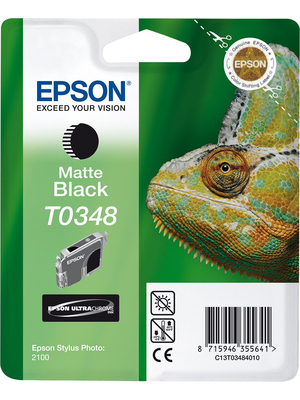 Epson - C13T03484010 - Ink T0348 black matt, C13T03484010, Epson