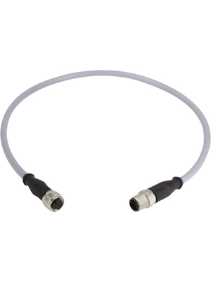 HARTING - 21348485882010 - Sensor cable 8 M12 Plug M12 Socket 1.00 m, 21348485882010, HARTING