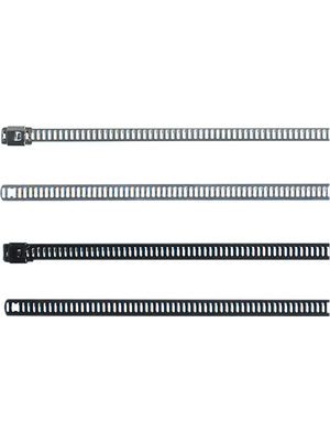 HellermannTyton - MAT12SS7 SS316 ML 100 - Cable tie Metal 330 mm x 0.28 mm, 111-92120, MAT12SS7 SS316 ML 100, HellermannTyton