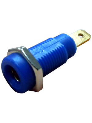 K & H - KPG-4A BLUE_N - Laboratory socket ? 4 mm blue N/A, KPG-4A BLUE_N, K & H