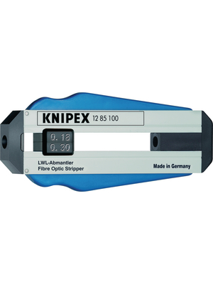 Knipex - 12 85 100 SB - Stripping tool 0.125 mm, 12 85 100 SB, Knipex