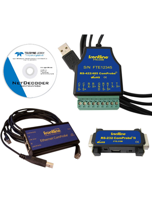 Teledyne LeCroy - ND-232/422/485/ETCP - NetDecoder RS-232/422/485 and Ethernet Protocol Analyzer, ND-232/422/485/ETCP, Teledyne LeCroy