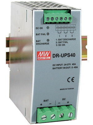 Mean Well - DR-UPS40 - DC-UPS 21...29 VDC 40 A, DR-UPS40, Mean Well