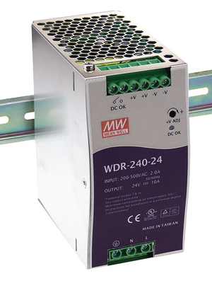 Mean Well - WDR-240-24 - Switched-mode power supply / 10.0 A, WDR-240-24, Mean Well