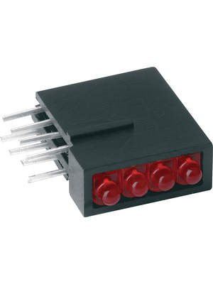 Mentor - RTD2400R - PCB LED 2 mm round red standard, RTD2400R, Mentor