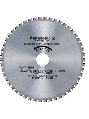 Panasonic Power Tools - EY9PM13F - Circular saw blade, EY9PM13F, Panasonic Power Tools