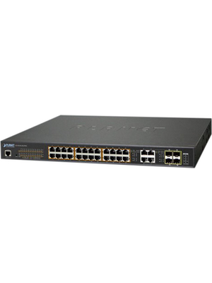 Planet - GS-4210-24UP4C - Network Switch 28x 10/100/1000 4x SFP, GS-4210-24UP4C, Planet
