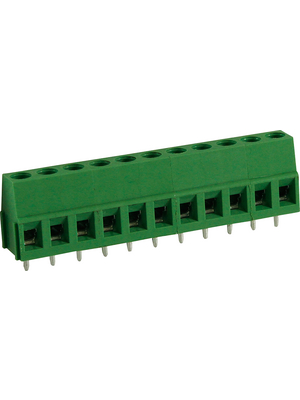 RND Connect - RND 205-00043 - PCB Terminal Block Pitch 5 mm horizontal 11P, RND 205-00043, RND Connect