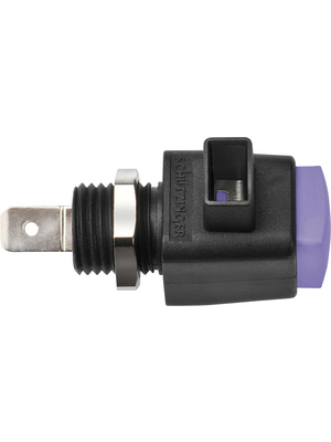 Schtzinger - ESD 798 / VI - Quick-release terminal ? 4 mm violet, ESD 798 / VI, Schtzinger