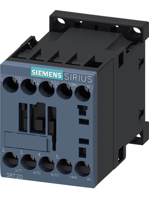 Siemens - 3RT2015-1AB01 - Contactor, 24 VAC  50/60 Hz, 3 NO, 1 make contact (NO), Screw Terminal, 3RT2015-1AB01, Siemens