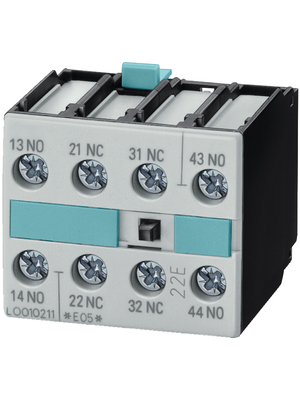 Siemens - 3RH1921-1FA22 - Auxiliary switch 2 NO+2 NC - 690 VAC  max. 220 VDC 1.2 kW, 3RH1921-1FA22, Siemens