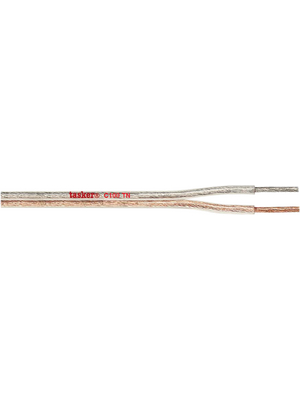 Tasker - C100 TN - Flat audio cable   2 x3.00 mm2, C100 TN, Tasker