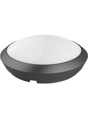 V-TAC - 4971 - LED Dome Ceiling Light 12 W black,Sensor Microwave,840 lm, 4971, V-TAC