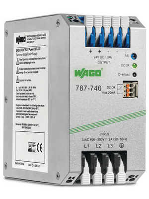 Wago - 787-740 - Switched-mode power supply / 10 A, 787-740, Wago