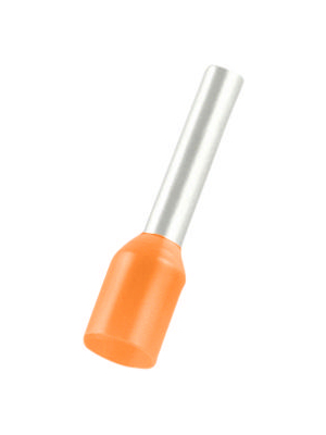 Weidmller - H0,5/12 OR - 0409500000 - Bootlace ferrule orange 0.5 mm2/6 mm, H0,5/12 OR - 0409500000, Weidmller