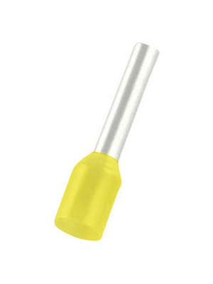 Weidmller - H6,0/20D GE - 9019220000 - Bootlace ferrule yellow 6 mm2/12 mm, H6,0/20D GE - 9019220000, Weidmller