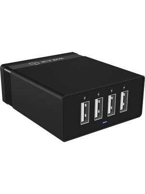 ICY BOX - IB-CH402 - 4-Port USB quick charge device, IB-CH402, ICY BOX