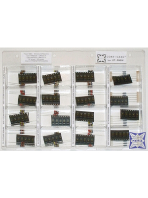 Nova - VIT-RWBW - Power resistor assorted 1.6 W  / 1 W / 0.75 W E3, VIT-RWBW, Nova