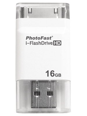 PhotoFast - 71922 - i-FlashDrive HD Gen2 16 GB without adapter white, 71922, PhotoFast
