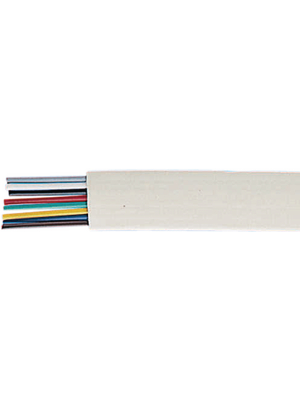Maxxtro - PA40-4A100M/WTF-R - Data cable unshielded   4  x0.14 mm2 Bare copper stranded wire white, PA40-4A100M/WTF-R, Maxxtro