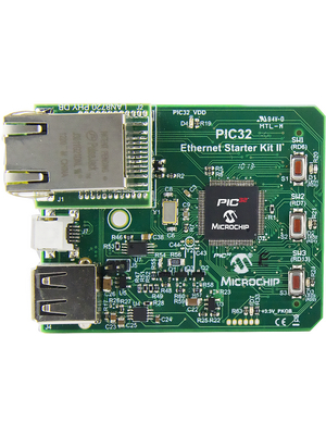 Microchip - DM320004-2 - PIC32 Ethernet Starter Kit II, DM320004-2, Microchip