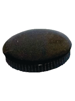 Mentor - 4312.0031 - Cover for knob 28 mm black, 4312.0031, Mentor