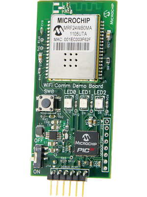 Microchip - DV102411 - Wi-Fi Communication Demo Board, DV102411, Microchip