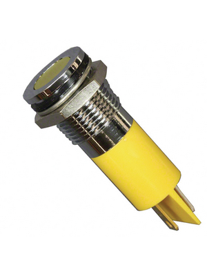Apem - Q14F1CXXY12E - LED Indicator yellow 12 VDC, Q14F1CXXY12E, Apem