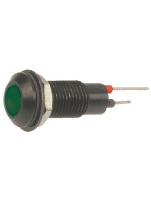 Marl - 612-324-21 - LED Indicator, green, 1010 mcd, 12 VDC, 612-324-21, Marl