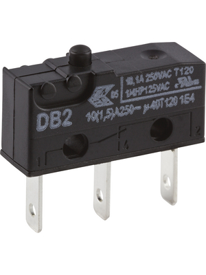 ZF Friedrichshafen AG - DB2C-B1AA - Micro switch 10 A Plunger N/A 1 NO+1 NC, DB2C-B1AA, ZF Friedrichshafen AG