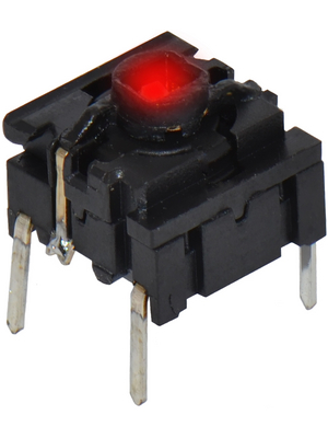 MEC - 5GTH93582 - PCB Switch THT 24 VDC 50 mA red, 5GTH93582, MEC