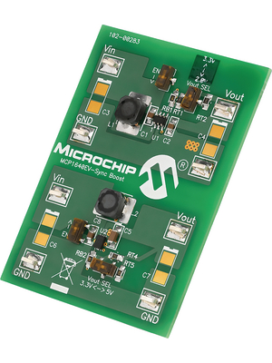 Microchip - MCP1640EV-SBC - MCP1640 Evaluation Board MCP1640, MCP1640EV-SBC, Microchip