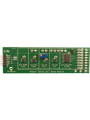 Microchip - PKSERIAL-I2C1 - PICkit Serial I2C Demo Board, PKSERIAL-I2C1, Microchip