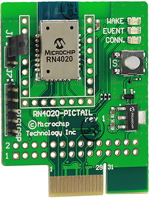 Microchip - RN-4020-PICTAIL - RN4020 Bluetooth PICtail/PICtail Plus, RN-4020-PICTAIL, Microchip