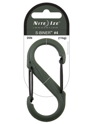 Nite Ize - SBP4-03-26BG - Carabiner, plastic foliage, SBP4-03-26BG, Nite Ize