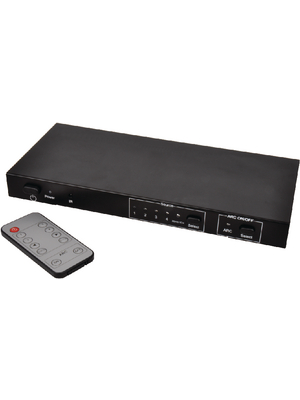 Maxxtro - HSWFH0401 - HDMI Switch with Ethernet + ARC, 4 port, HSWFH0401, Maxxtro