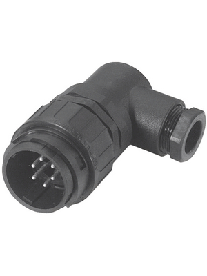 Amphenol - C016 20K005 104 2 - Male cable connector, angled Poles 5+PE, C016 20K005 104 2, Amphenol